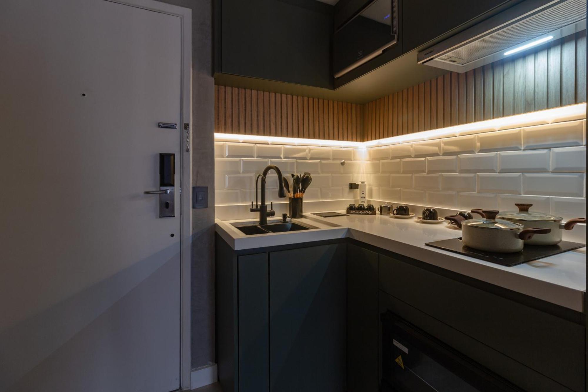 Moema 1 Dormitorio 1Vaga C/Servicos เซาเปาโล ภายนอก รูปภาพ