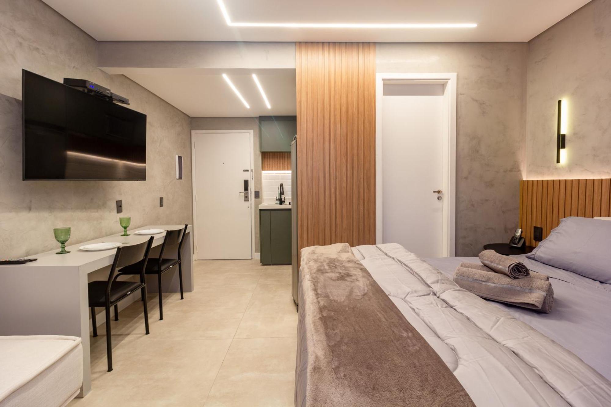 Moema 1 Dormitorio 1Vaga C/Servicos เซาเปาโล ภายนอก รูปภาพ