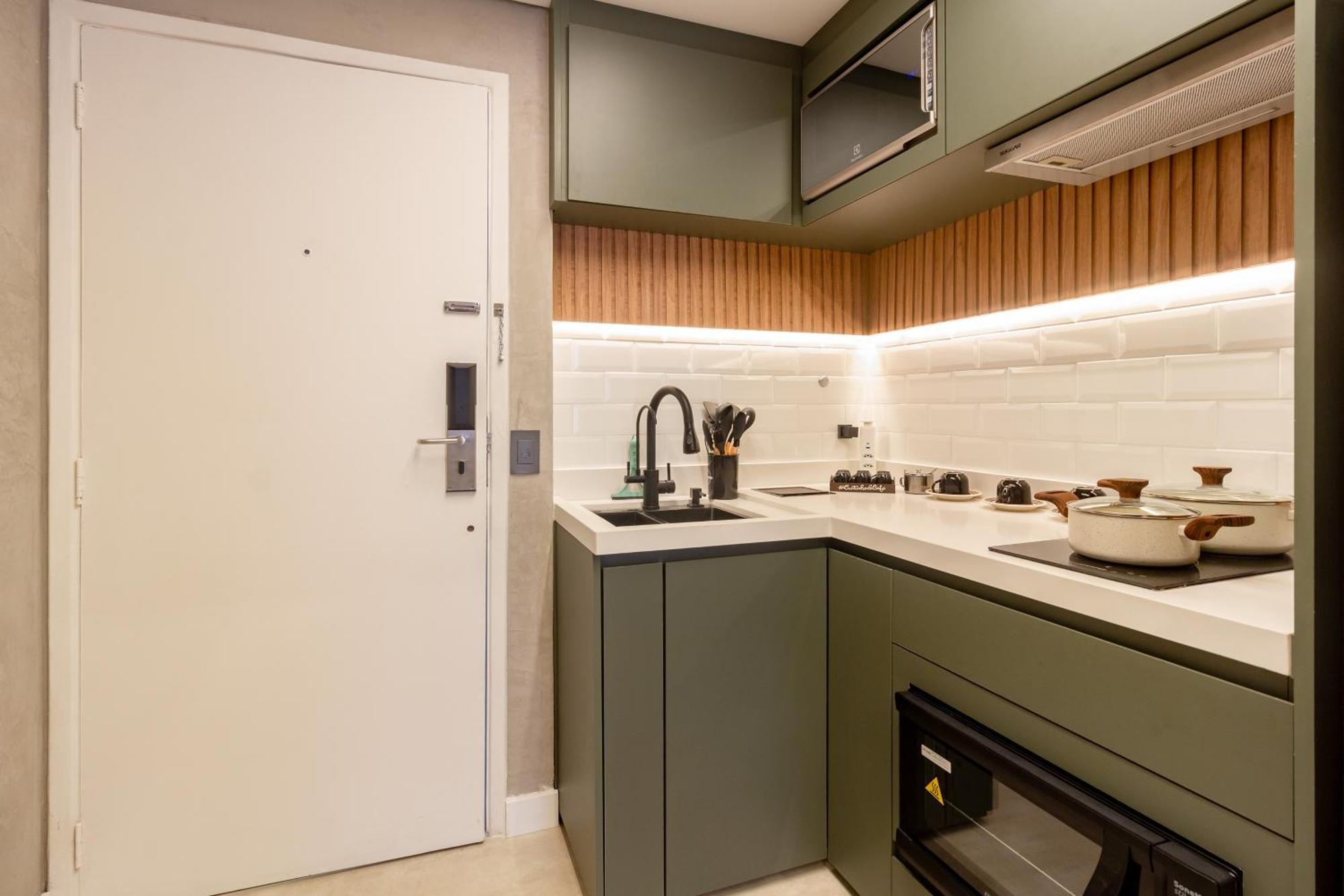 Moema 1 Dormitorio 1Vaga C/Servicos เซาเปาโล ภายนอก รูปภาพ